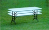 R-Series Blow-Molded Adjustable Height Folding Table  